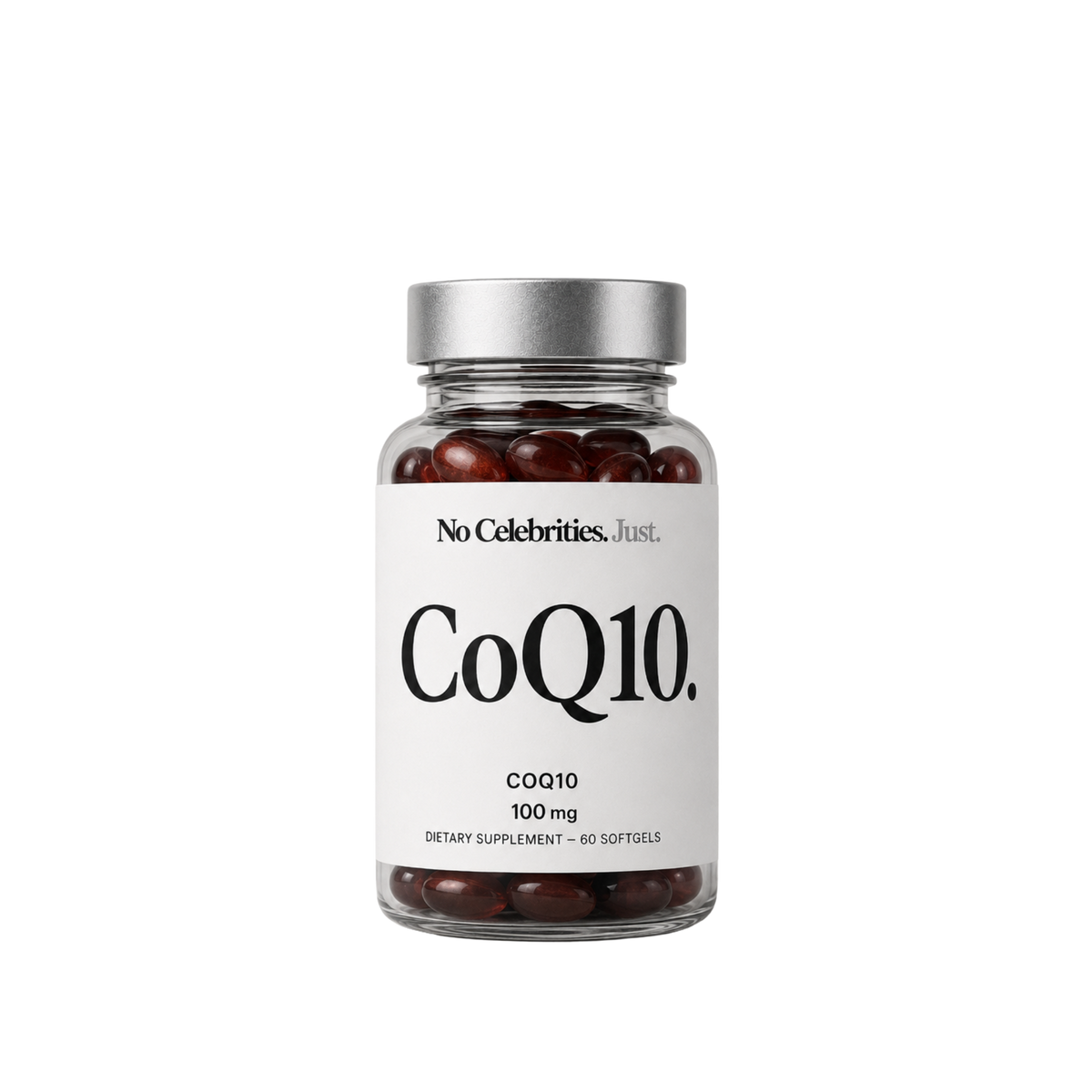 No Celebrities. Just CoQ10.