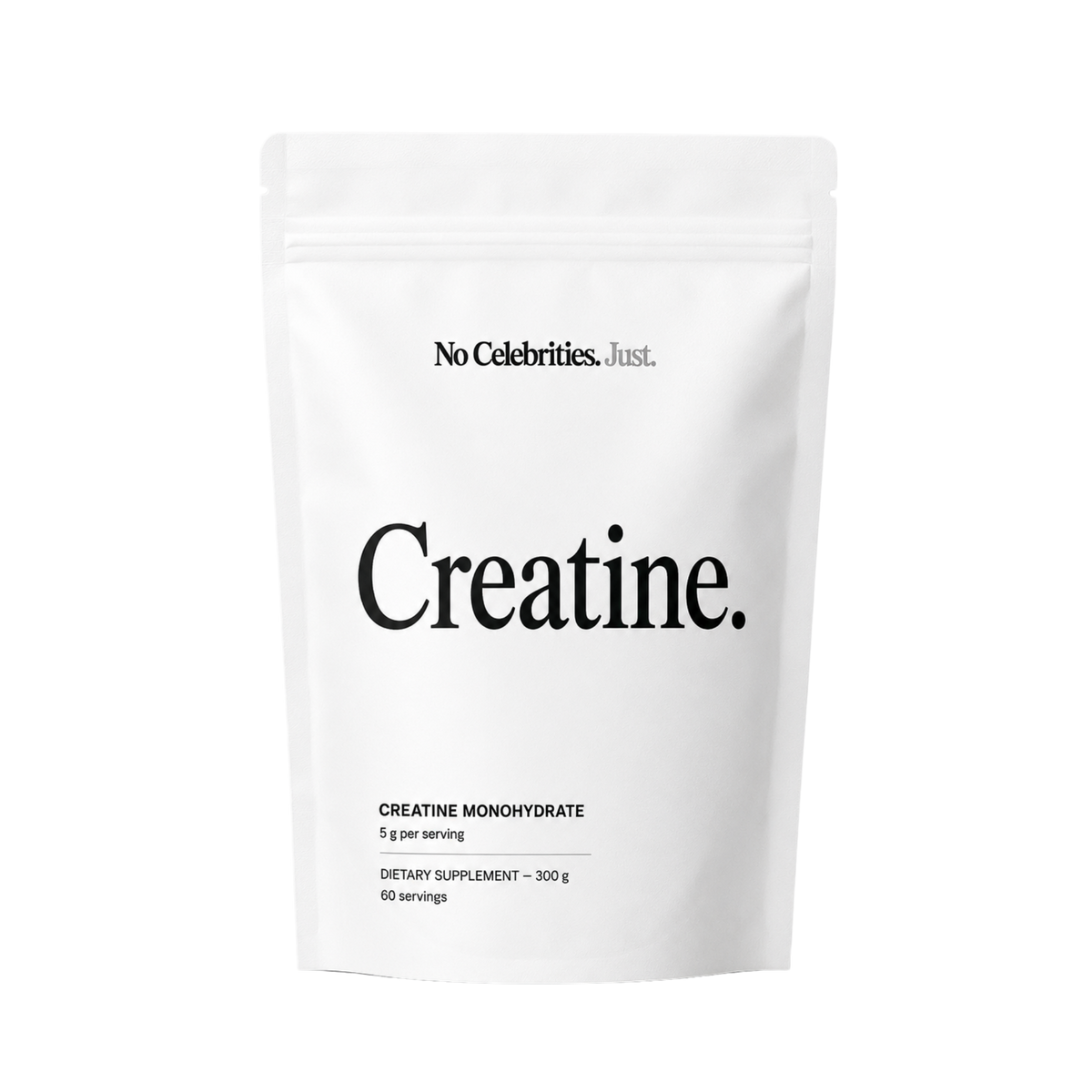 No Celebrities. Just Creatine.
